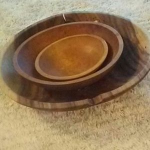 French Country Vintage Dough Bowls